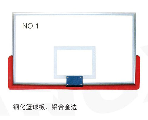 鋼化籃球板、鋁合金邊